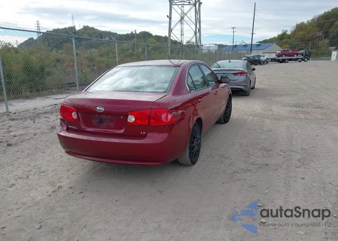 2008 Kia Optima Lx из США, поврежденный, VIN KNAGE123185204993